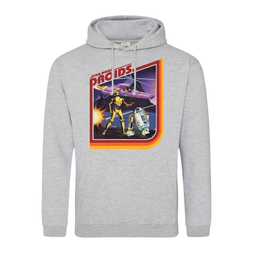 Star Wars Mens Obi Wan Kenobi Hoodie / Gray